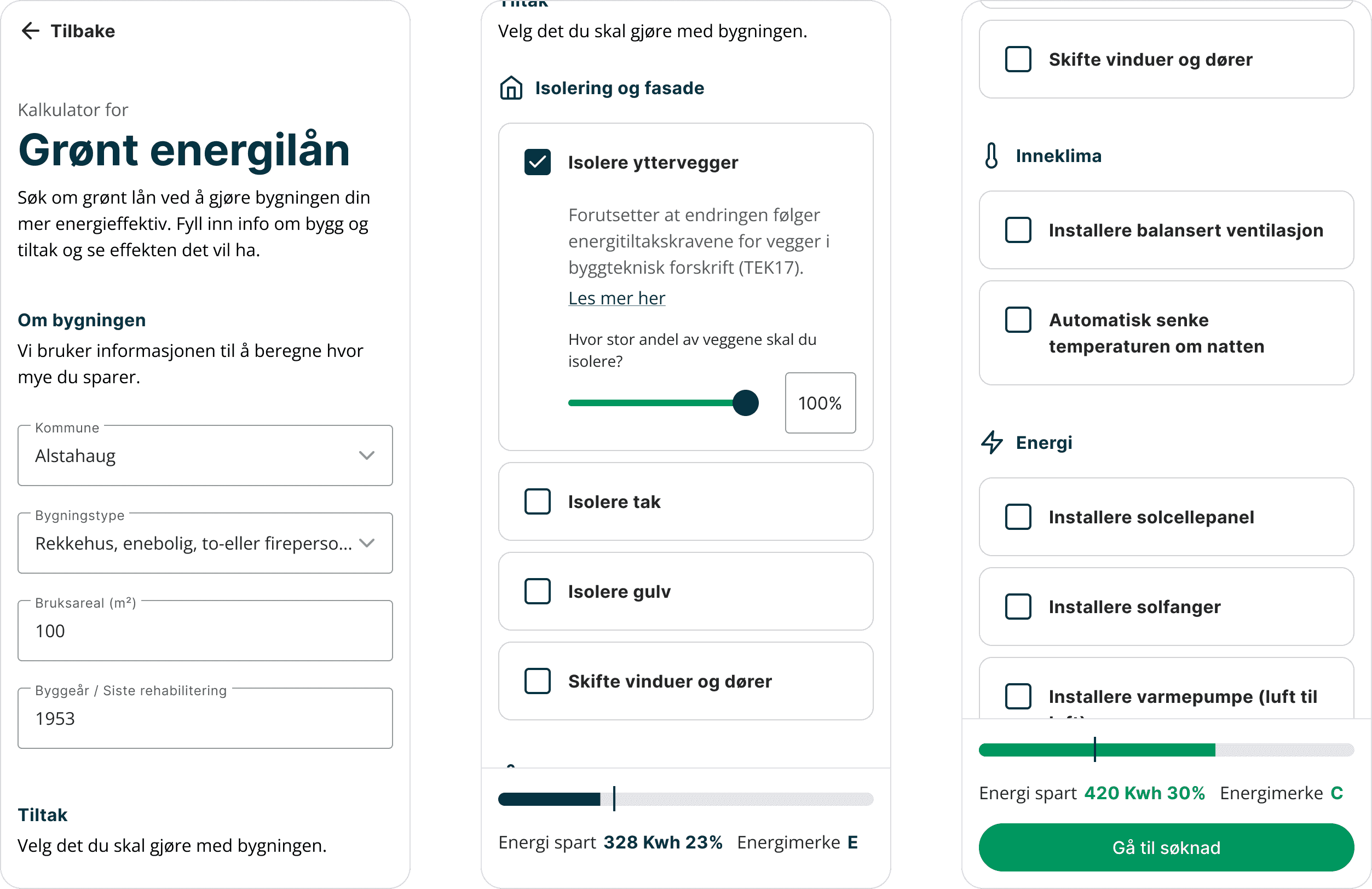 An image a Figma-window with instructions and notes about how the product can work.